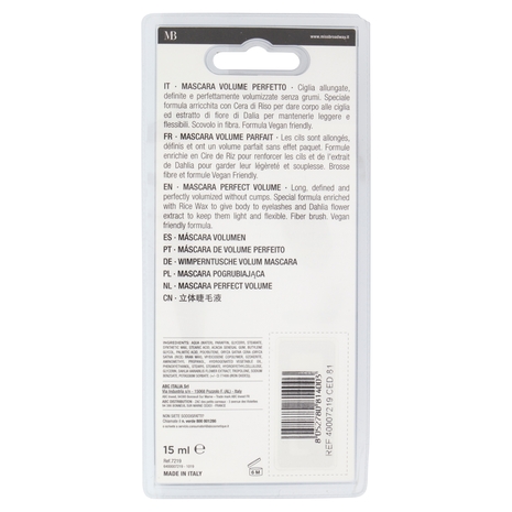 Miss Broadway Wonder Eyes Mascara Volume Perfetto Senza Grumi Black 15 ml